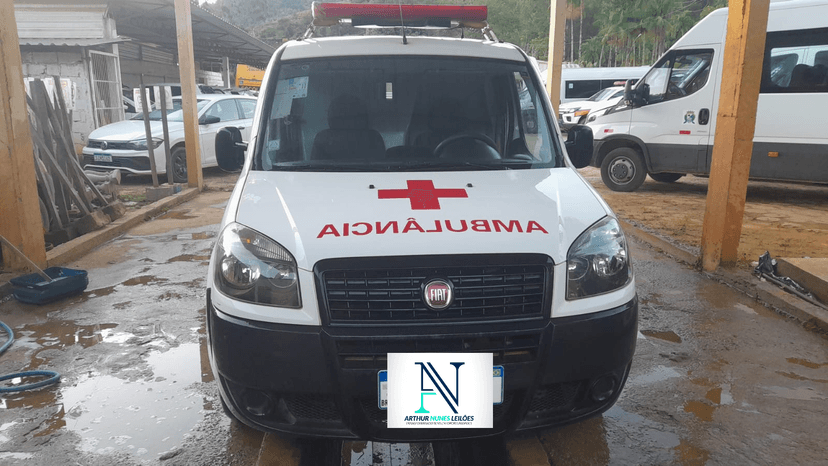 VEÍCULO TIPO AMBULÂNCIA FIAT/DOBLO CARGO FLEX, ANO 2020/2021